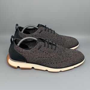 Cole Haan 4.ZERØGRAND Stitchlite Wingtip Oxford Black Shoes Men’s Sz 11